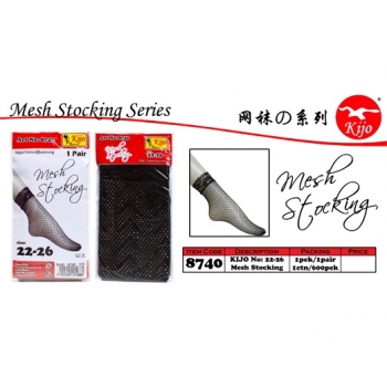 8740 KIJO No: 22-26 Mesh Stocking