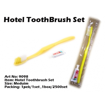 9098 Hotel Toothbrush Set
