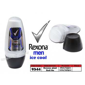 9344 Rexona Men Roll On 40ml - Ice Cool