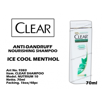 9383 Clear Shampoo Nutrium 10