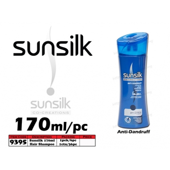 9395 Sunsilk Shampoo 170ml - Anti-Dandruff