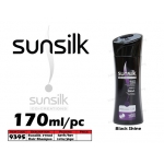 9395 Sunsilk Shampoo 170ml - Black Shine