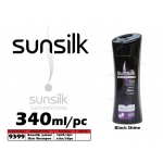9399 Sunsilk Shampoo 340ml - Black Shine
