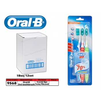 9568 Oral-B 123 3in1 Toothbrush Set