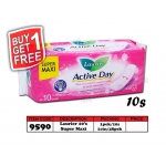 9590 Laurier Active Day 10's Sanitary Pads - Buy1Get1Free