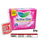 9591 Laurier Active Day 20's Sanitary Pads - Buy1Get1Free