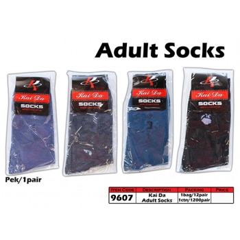 9607 Kai Da Adult Socks