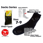 1959 Student Socks Black ~ 7-9