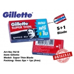 9618 Gillette Super Thin Razor Blade
