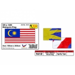 1612 5x10ft Malaysia Flag