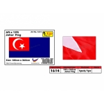1614 6x12ft Johor Flag