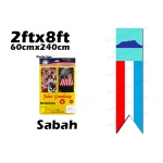 FM28 Sabah Cotton Flag 