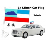 6 X 12inch Sabah Car Flag 