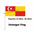 Selangor Car Flag