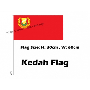 Kedah Car Flag