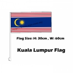 Kuala Lumpur Car Flag