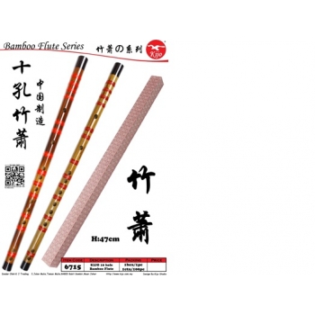 6715 10hole Bamboo Flute