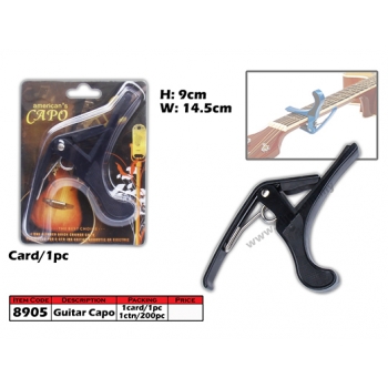 8905 Guitar Capo Black