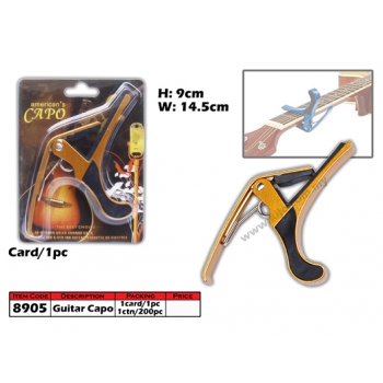 8905 Guitar Capo Gold