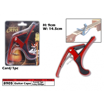8905 Guitar Capo Red