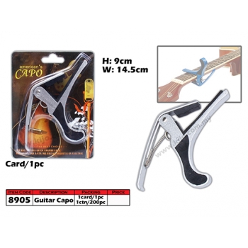 8905 Guitar Capo Silver