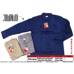 WG-7575 KIJO Worker Zip-Up Jacket Color - Brown
