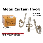 1645 Metal Curtain Hook