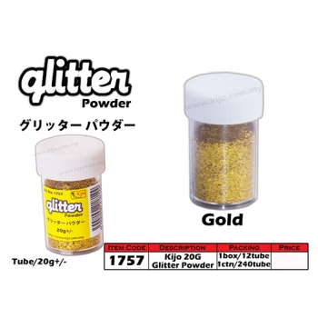 1757 KIJO Gold Glitter Powder 20g+/-