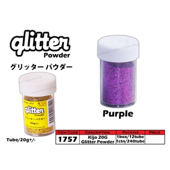 1757 KIJO Purple Glitter Powder 20g+/-