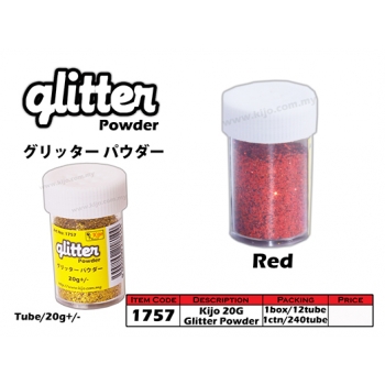1757 KIJO Red Glitter Powder 20g+/-