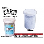 1758 KIJO Silver Glitter Powder 100g+/- 