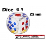 4577 KIJO 25mm Transparent Dice