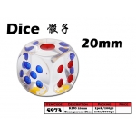 5973 KIJO 20mm Transparent Dice