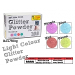 6666 KIJO Brand Light Colour Glitter Powder Purple