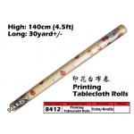 8412 Printing Tablecloth Roll 1463-2