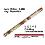 8412 Printing Tablecloth Roll 1484-1