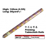8412 Printing Tablecloth Roll 1519-3
