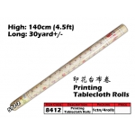 8412 Printing Tablecloth Roll 597-2