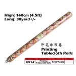 8412 Printing Tablecloth Roll 679-2