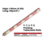 8412 Printing Tablecloth Roll 832-8