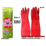 8808 KIJO Kitchen Red Rubber Glove