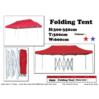 8950 Folding Tent