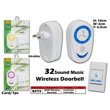 9171 KIJO Wireless Doorbell
