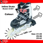 Inline Skate / Kasut Roller - Black