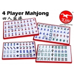1867-Green 4 Player Gold Green White Mahjong