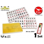Crown HK Crystal Gold 3-Players Mahjong 2047