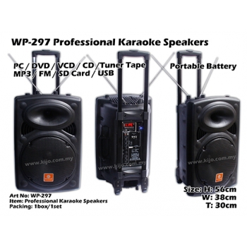 WP-297 Professional Karaoke Speakers