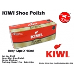 9102 Kiwi Black Shoe Polish 45ml