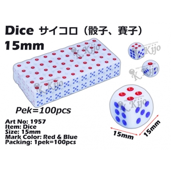 1957 Dice - 15mm