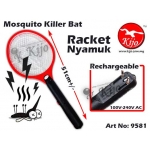 Mosquito Killer Bat Racket Nyamuk Rechargeable 9581
